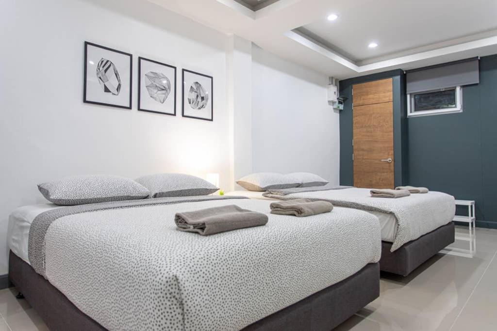P1 Silom Pan Large Room Full Kitchen Wifi 4-6Pax Bangkok Bagian luar foto
